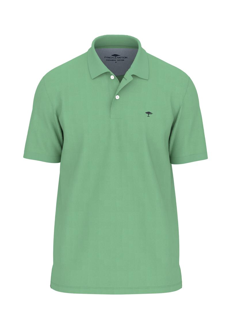 Fynch Hatton Polo i Grøn - Bedste Tilbud!