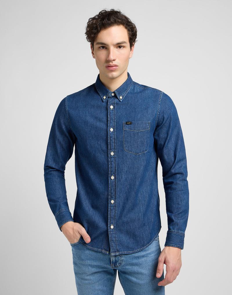Lee Skjorte Western Mid Stone-medium