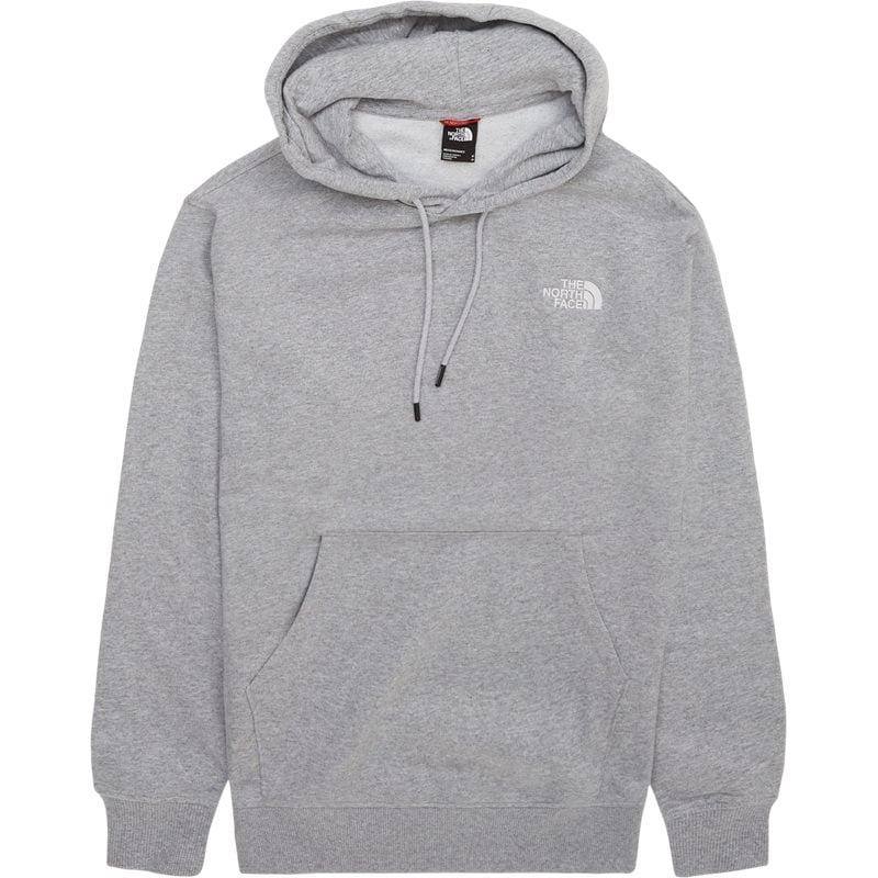 The North Face Essential Hoodie - Grå Hættetrøje på Tilbud