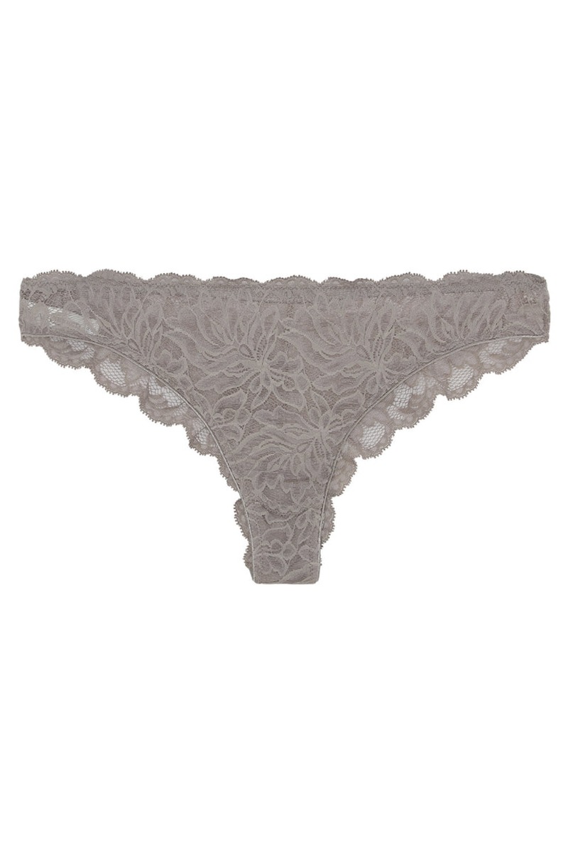Dear Denier - Magnolia Lace Tanga - Taupe - Udsalg!