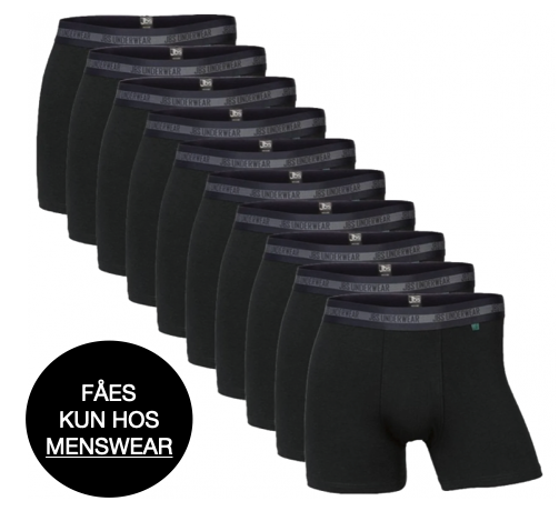 Jbs 10-pack Tights i Bambus - Sort, Hurtig Levering!