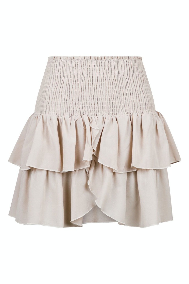 Neo Noir - Nederdel - Carin R Skirt - Sand