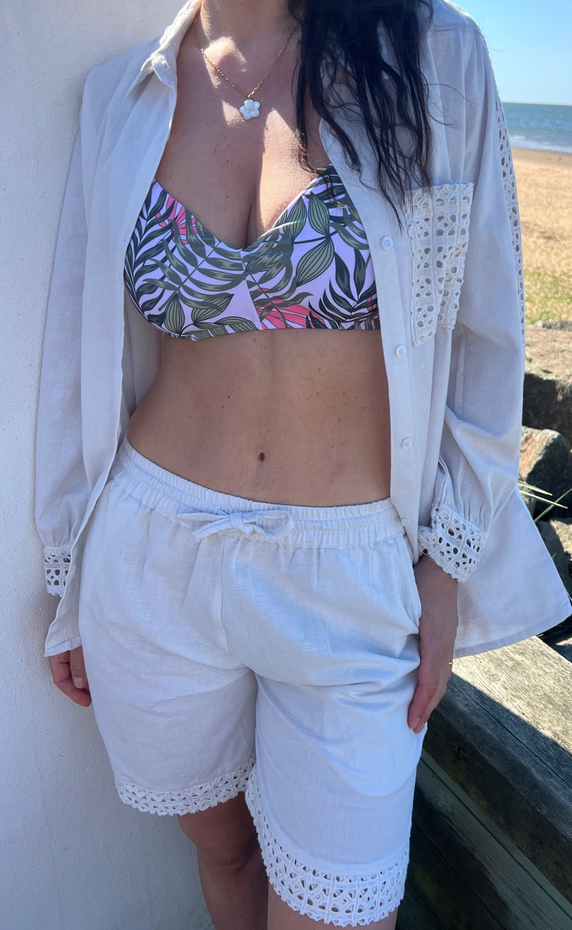 Unica Copenhagen Bikini Overdel / Top - Eda - Palm Print
